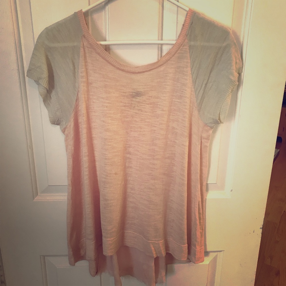 Free People flows tee